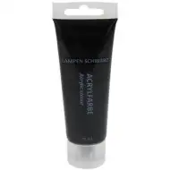 Spirit: Czarna farba akrylowa 75 ml