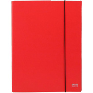 Spirit: Czerwona teczka z gumką w formacie A4