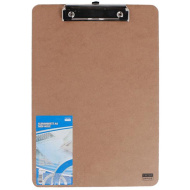 Spirit: Drewniana tablica z klipsem A4