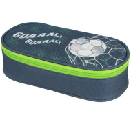 Spirit: Goal owalny piórnik z motywem piłki nożnej 20 x 10 x 6 cm