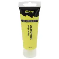 Spirit: Jasnożółta farba akrylowa 75ml