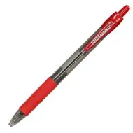 Spirit: Klasyczny długopis czerwony z uchwytem 0.7mm