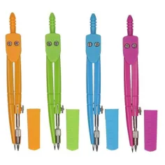 Spirit: Kolorowy cyrkiel w plastikowym etui, 1 szt. zdjęcie 2