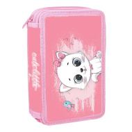 Spirit: Little Kitty trzypoziomowy piórnik w kotki z wyposażeniem, 28-elementowy