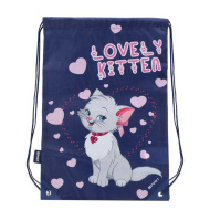 Spirit: Lovely Kitten worek gimnastyczny z kotkiem, worek sportowy 33x47 cm