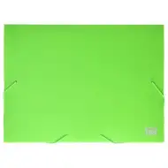 Spirit: Neon zielony plastikowy gumowy segregator A4