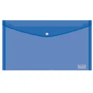 Spirit: Niebieska przezroczysta plastikowa teczka na dokumenty 235x115 mm