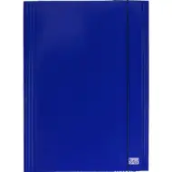 Spirit: Niebieska teczka kartonowa na gumki A4 900g