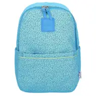 Spirit: Niebieski wzorzysty plecak szkolny Mesh, plecak 43x28x13cm