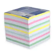 Spirit: Notatnik kolorowy i biały 900 arkuszy 9x9x9cm