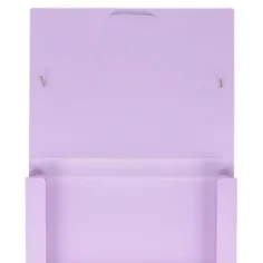 Spirit: Pastelowy fioletowy gumowy segregator A4 o grubości 30 mm zdjęcie 2