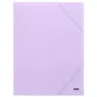 Spirit: Pastelowy fioletowy segregator gumowy A4