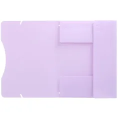 Spirit: Pastelowy fioletowy segregator gumowy A4 zdjęcie 2