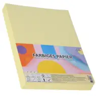 Spirit: Pastelowy żółty papier ksero A4 80g 250 sztuk
