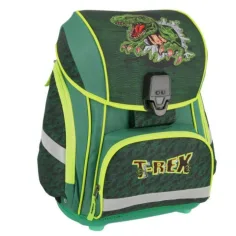 Spirit: Plecak szkolny LED z motywem T-Rexa, zestaw 5-częściowy zdjęcie 2