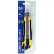 Spirit: Profesjonalny żółto-czarny nóż segmentowy 18 mm