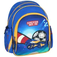 Spirit: Soccer NO.10 zaokrąglony plecak szkolny, plecak 24x13x31 cm