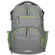 Spirit: Stinger srebrnoszary premium ergonomiczny plecak szkolny