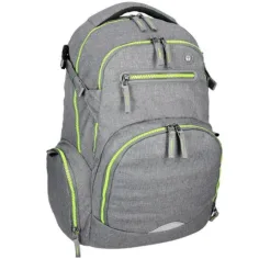 Spirit: Stinger srebrnoszary premium ergonomiczny plecak szkolny zdjęcie 2