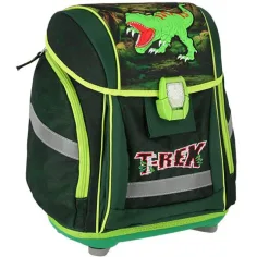 Spirit: T-Rex, plecak szkolny z motywem 3D, z oświetleniem LED, zestaw 5-częściowy zdjęcie 6