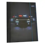 Spirit: Teczka gumowa Police Lights w formacie A4
