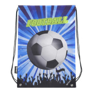 Spirit: Worek sportowy z motywem piłki nożnej, 33x47 cm