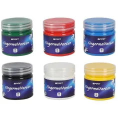 Spirit: Zestaw farb do malowania palcami 6x50 ml zdjęcie 2
