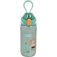 Spirit: Zielona butelka dla dzieci z misiem 570 ml