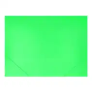 Spirit: neon zielona gumowa teczka A3
