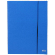 Spirit: niebieska teczka z gumką w formacie A4