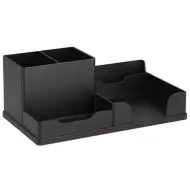 Spirit: organizer biurkowy czarny 16,5x10cm