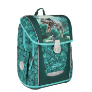 Spirit: torba szkolna/plecak z dinozaurem T-Rex z magnetycznym zapięciem, 49x21x40 cm