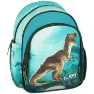 Spirit: zaokrąglony plecak szkolny z motywem dinozaura T-Rex 24x13x31cm