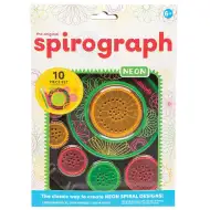 Spirograf: Zestaw kreatywny NEON spirograf 10 sztuk