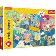 SpongeBob i mieszkańcy Bikini Dolnego, puzzle 300 elementów - Trefl