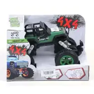 Sprężynowy wojskowy terenowy samochód 4x4.