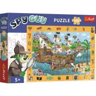 Spy Guy 100-elementowe puzzle Statek Piracki - Trefl