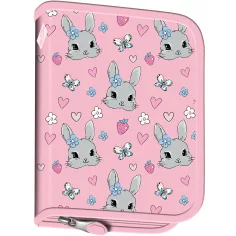 St.Right Cute Rabbit piórnik rozkładany z motywem króliczka PC03 20,5x14x3,5 cm zdjęcie 2