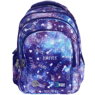 St.Right Galaxy Girl czterokomorowy plecak szkolny, 39x27x17 cm