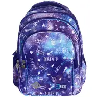 St.Right Galaxy Girl czterokomorowy plecak szkolny, 39x27x17 cm
