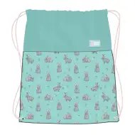 St.Right Grey Rabbits worek na buty, worek sportowy 43x34 cm