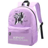 St.Right K-Pop Łowcy Demonów fioletowy plecak szkolny