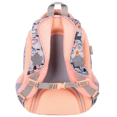St.Right My Little Friends Grey York plecak szkolny z czterema przegrodami, 40x28x18 cm zdjęcie 4