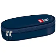 St.Right Navy Blue owalny piórnik PC01 23x9,5x6 cm