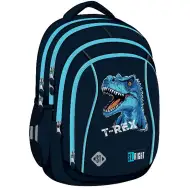 St.Right Niebieski T-Rex ergonomiczny plecak szkolny BP26 39x27x17cm