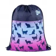 St.Right Night Cats worek na buty, worek sportowy 43x34 cm
