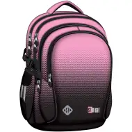 St.Right Pink Gradient różowo-czarny plecak szkolny z gradientem BP01 43x32x21cm