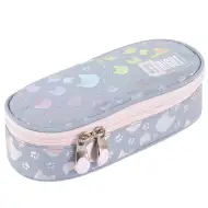 St.Right: Silver Cats owalny piórnik z kotkami 23 cm