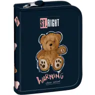 St.Right piórnik rozkładany z motywem misia Teddy bear PC03 20,5x14x3,5 cm