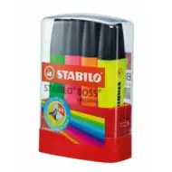 Stabilo: BOSS Original Parade zestaw 4 zakreślaczy w pojemniku